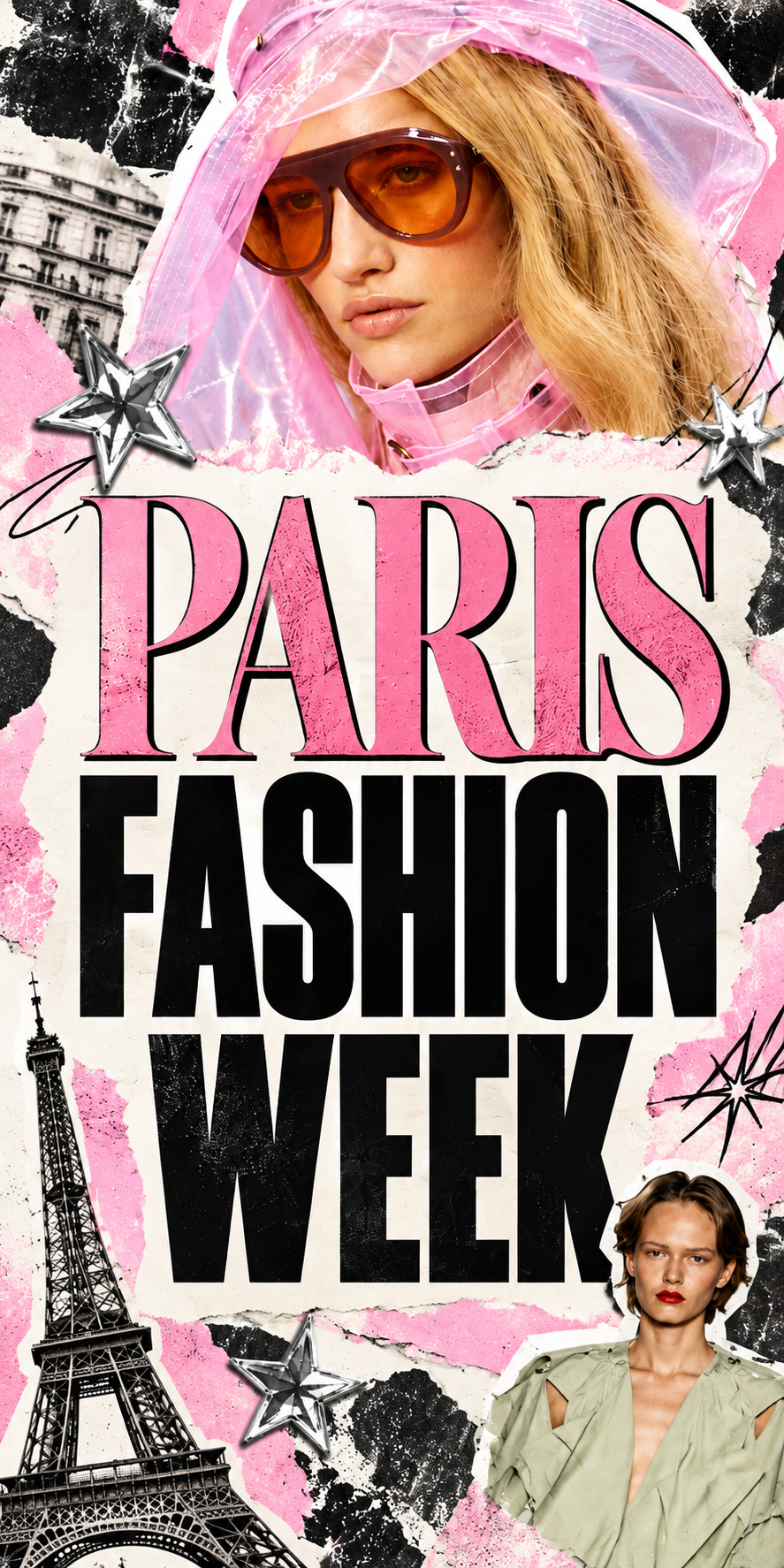 Paris Fashion Week: transparências, dourado e bolsas gigantes no verão 2027