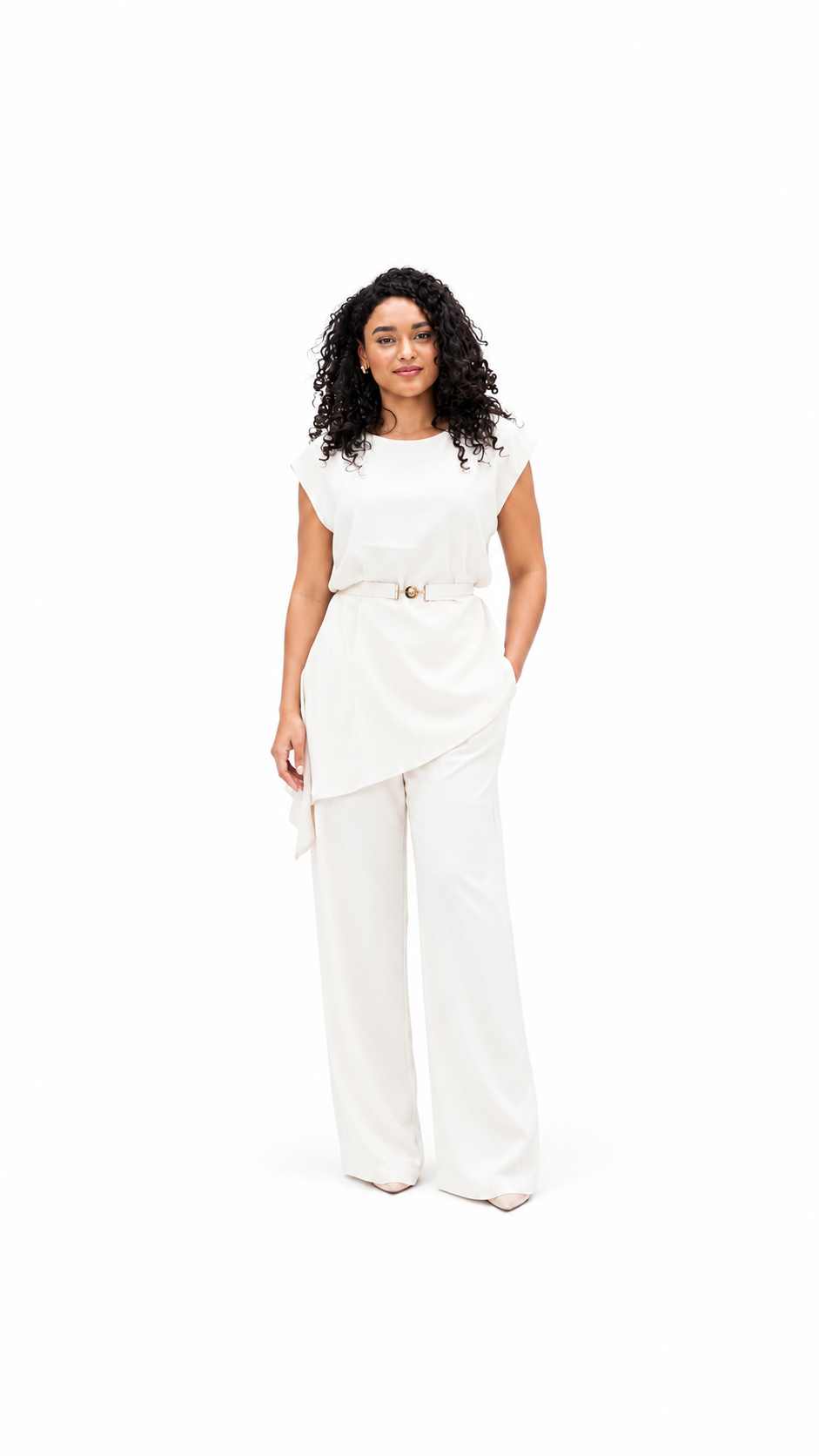 Conjunto Blusa Assimétrica