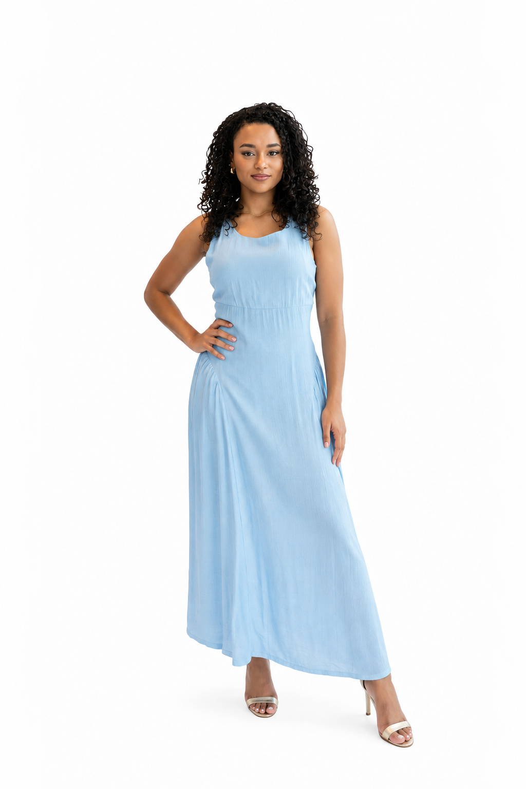 Vestido Longo c/ detalhe nas costas