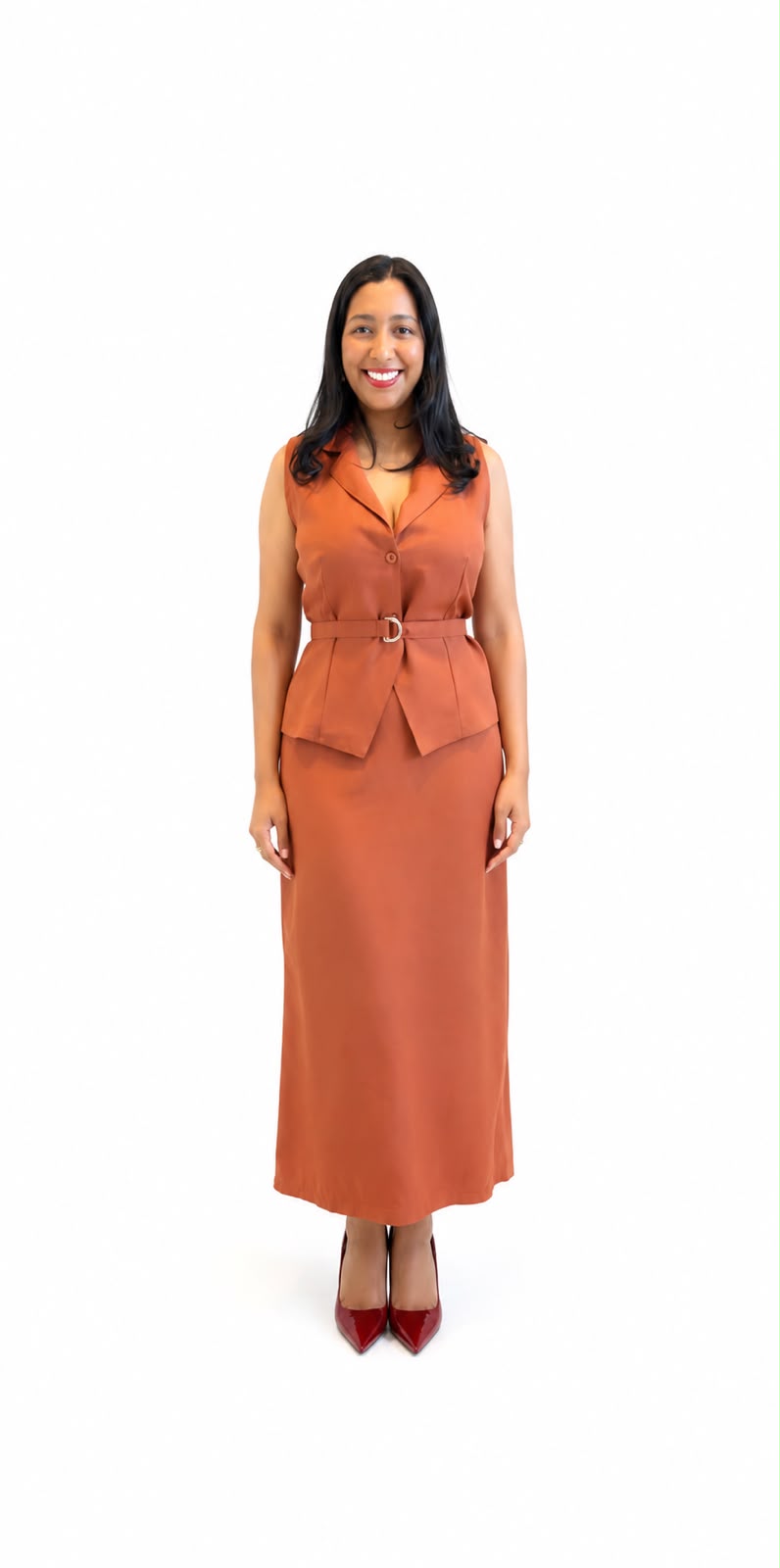 Conjunto Colete Saia