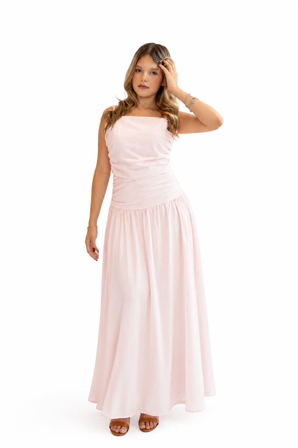 Conjunto midi drapeado