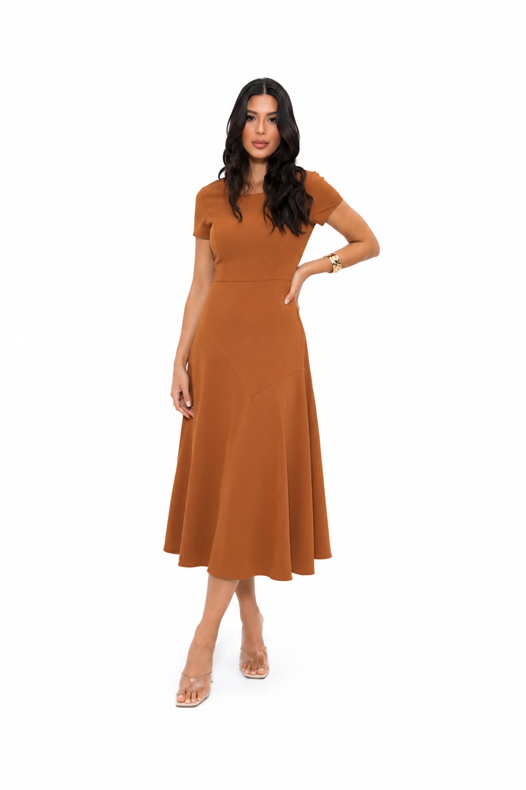 Vestido Midi Estruturado