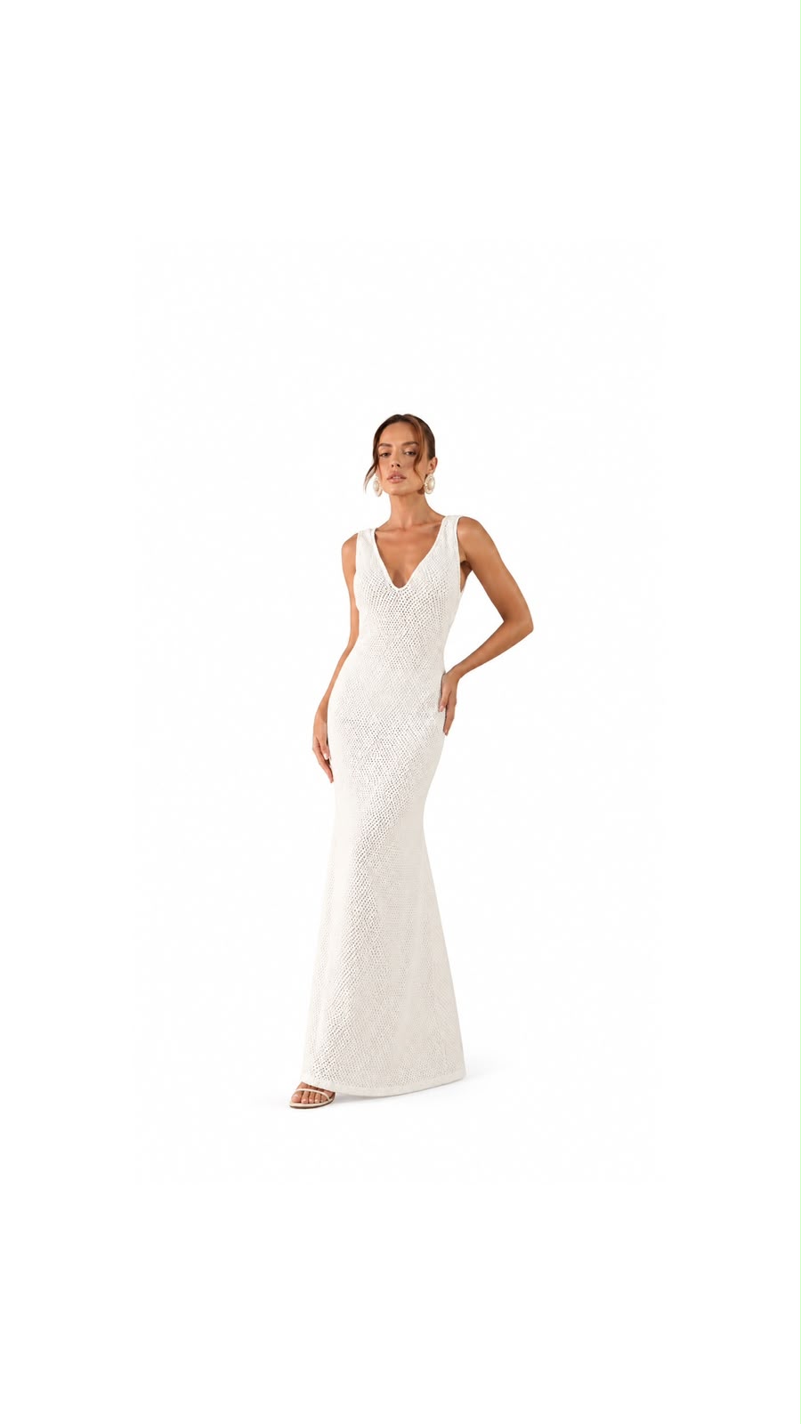 Vestido longo c/ Paetê
